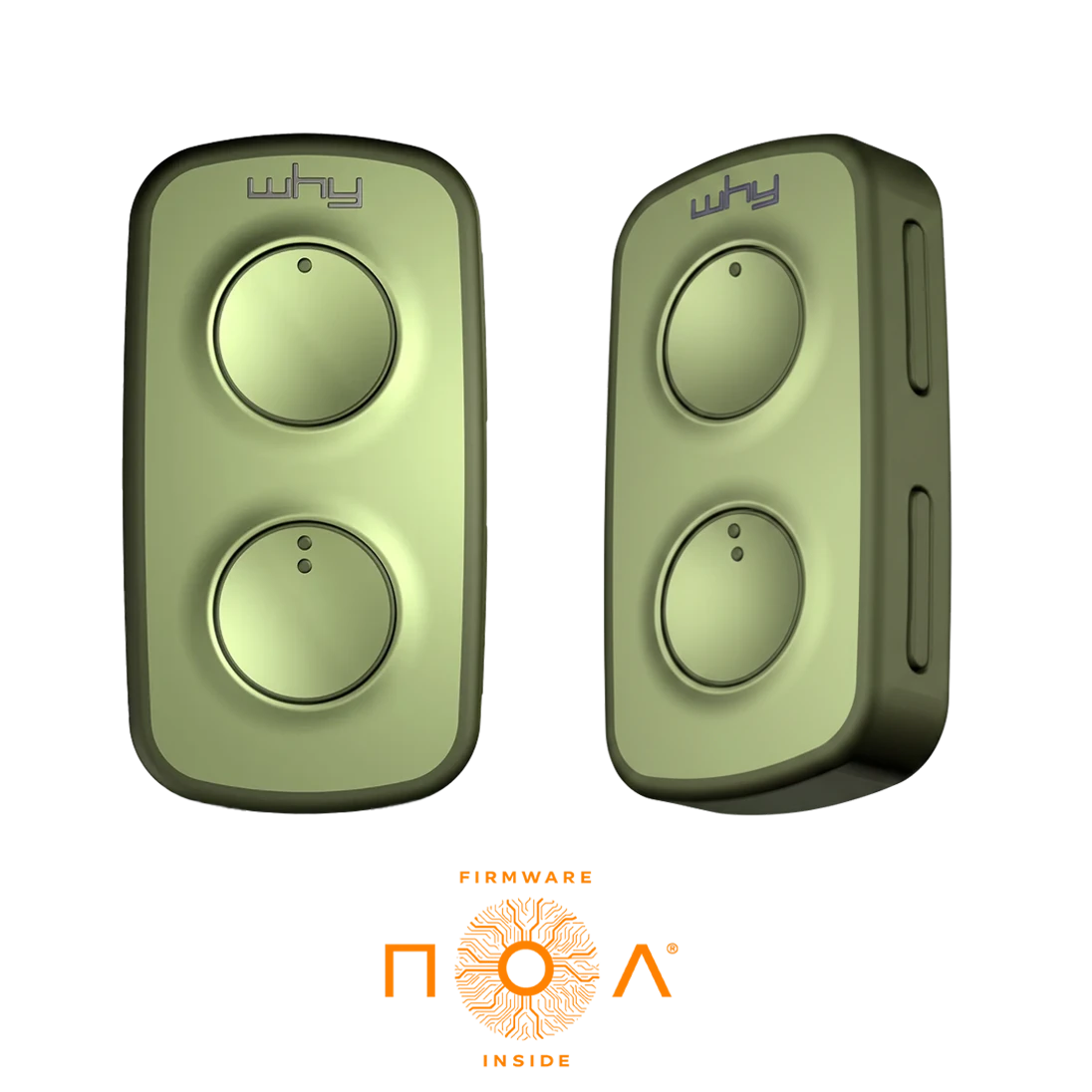 Vysielač Evo2 NOA MINI 4-kanál, 433/868 MHz, olivový