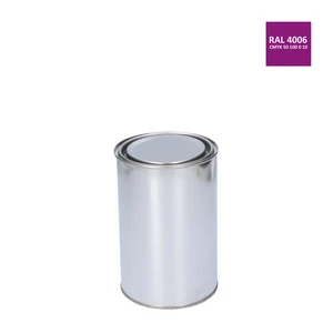 Farba antikorózna polomatná na zinok 1 kg signálna fialová - slide 0