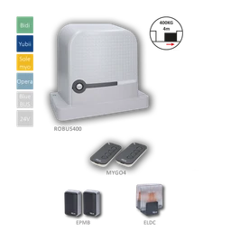 Robus400BDKCE sada pre posuvnú bránu do 4 m/400 kg