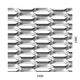 Ťahokov Al, kosoštvorcové oko, 1500 x 1000 x 2 mm