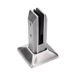 Vrchné kotvenie pre sklo 10 - 12,76 mm, brúsená AISI 316