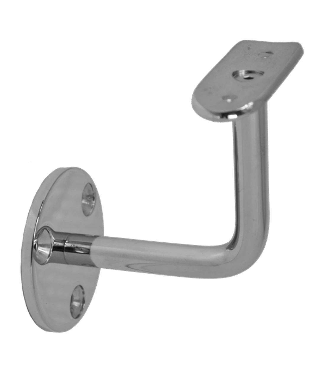 Držiak madla ø 42,4 mm na stenu, leštená nerez AISI 304