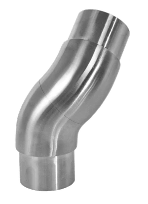 Spojka nastavitelná na trubku ø 42,4 mm, broušená AISI 304 - slide 1