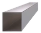 Profil 80 x 80 x 2 x 6000 mm, brúsená nerez AISI 304