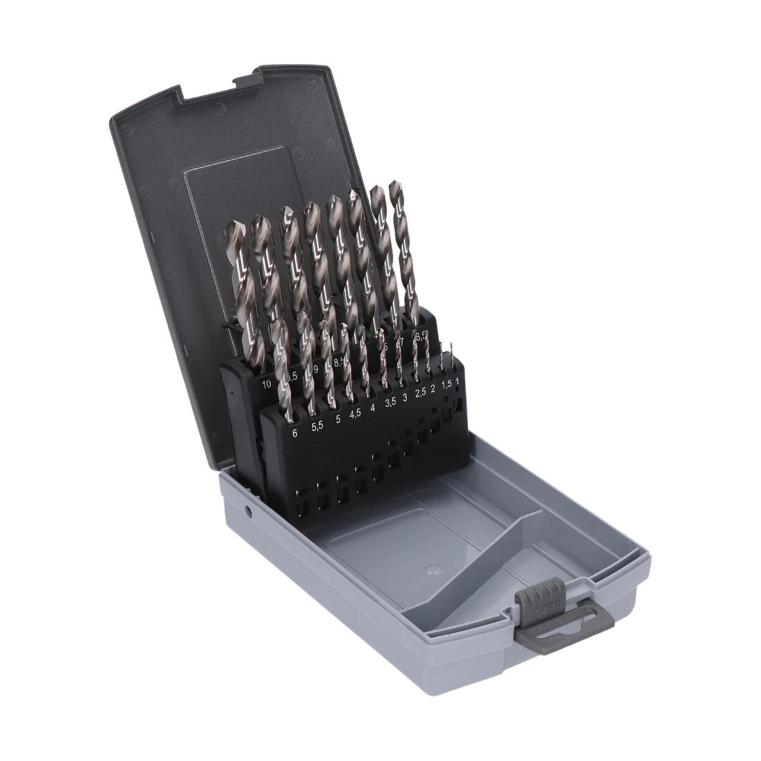 Sada HSS vrtáků do kovu, 1 - 10 mm, univerzální použití