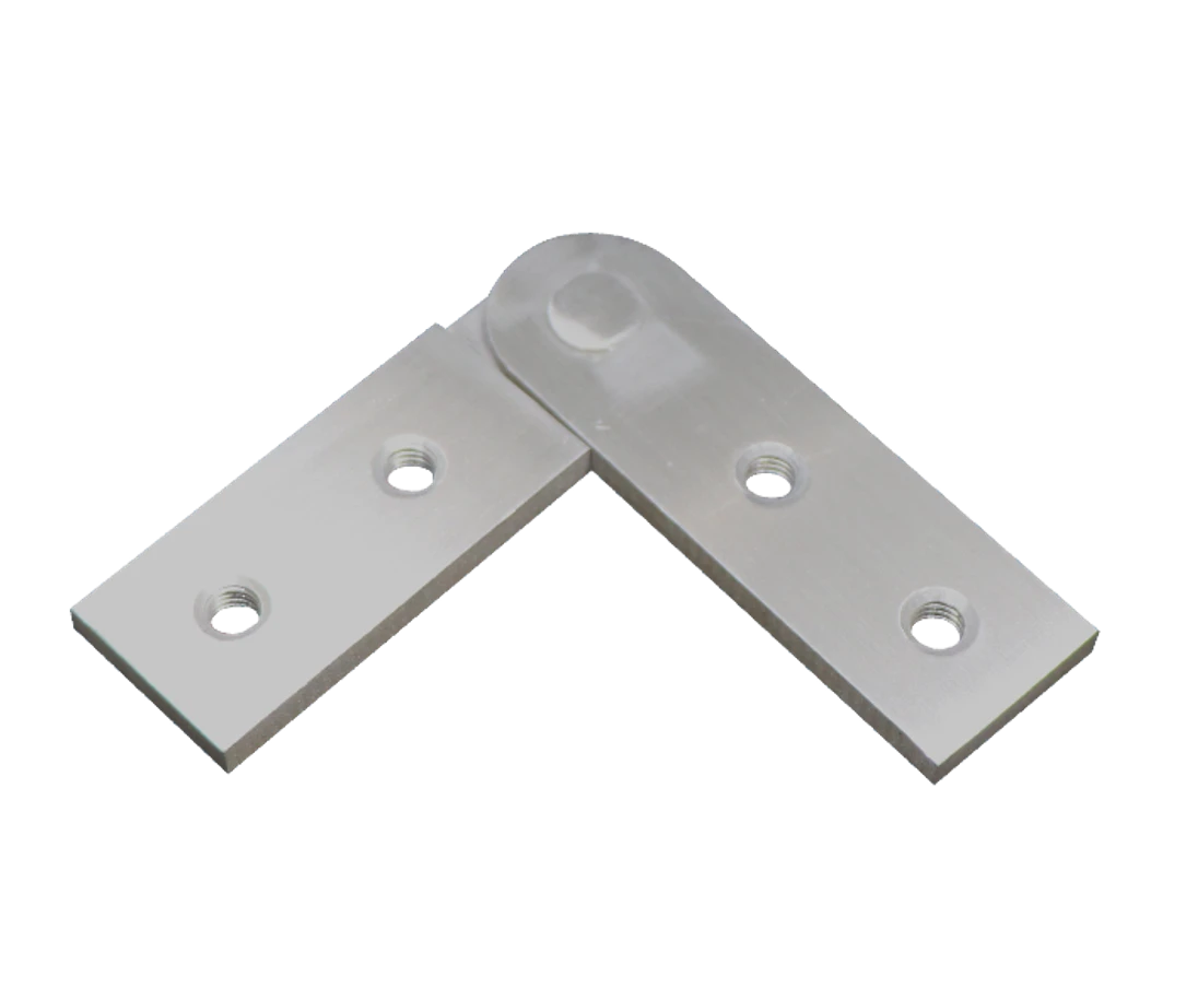 Hliníková spojka, nastavitelná, povrch brúsený