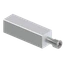 Nerezová rohová spojka 30 mm, AISI 304, HEAVY DUTY
