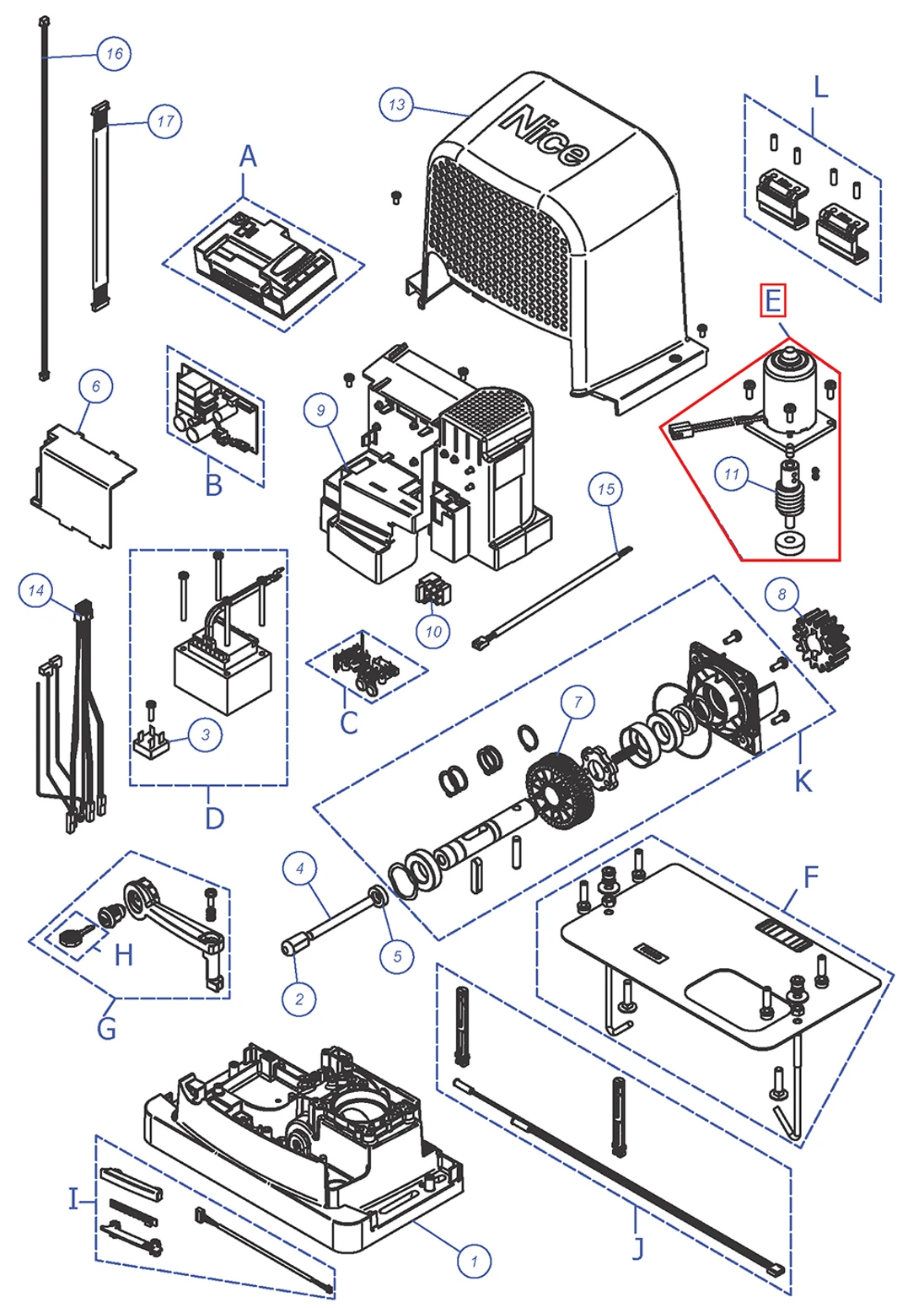 SPMTG15000 Elektro motor RBS400