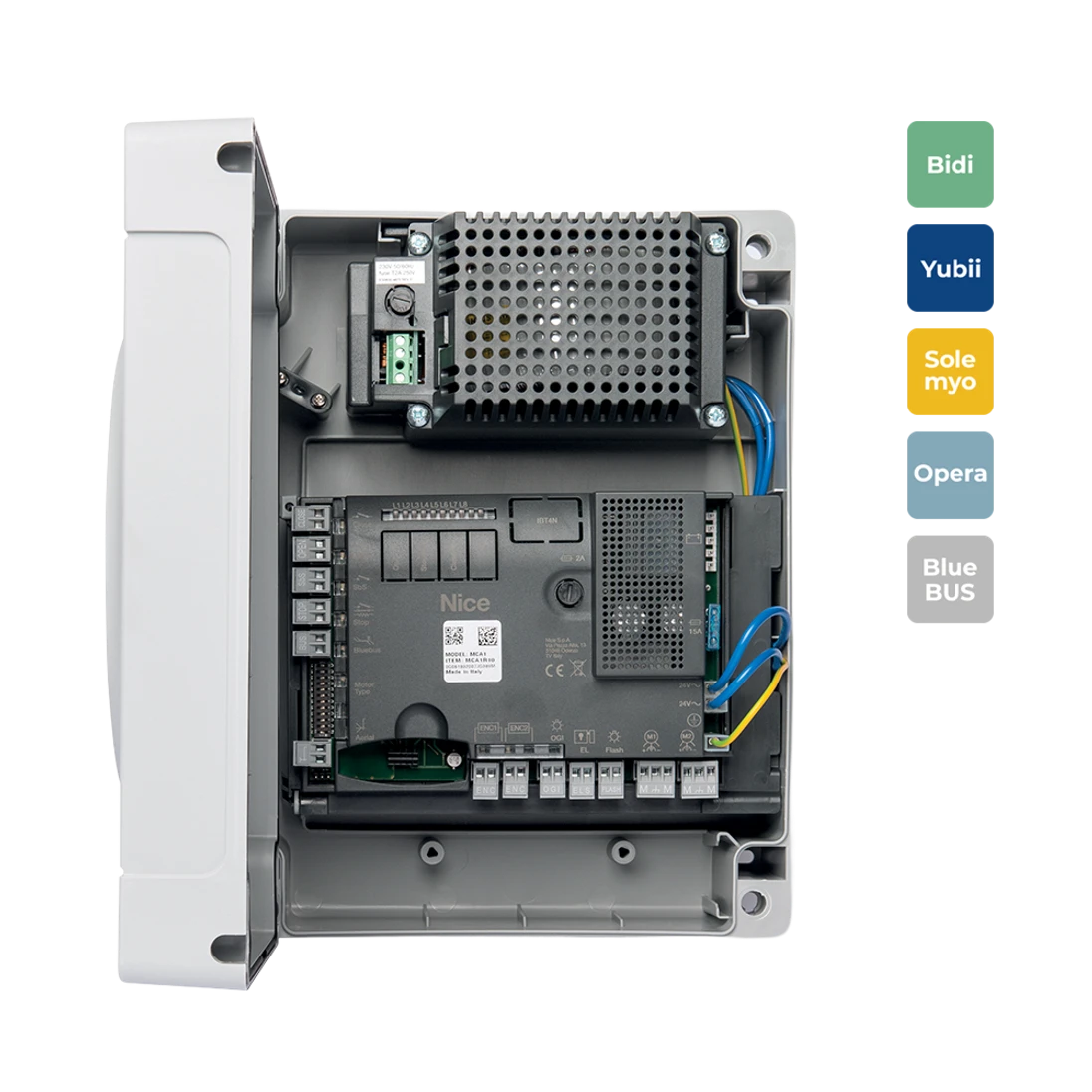 MC824HR10 riadiaca jednotka 24 V pre 2 motory s enkóderom