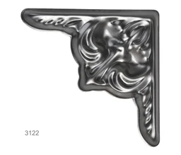 Ornament plechový 145 x 145 x 1 mm