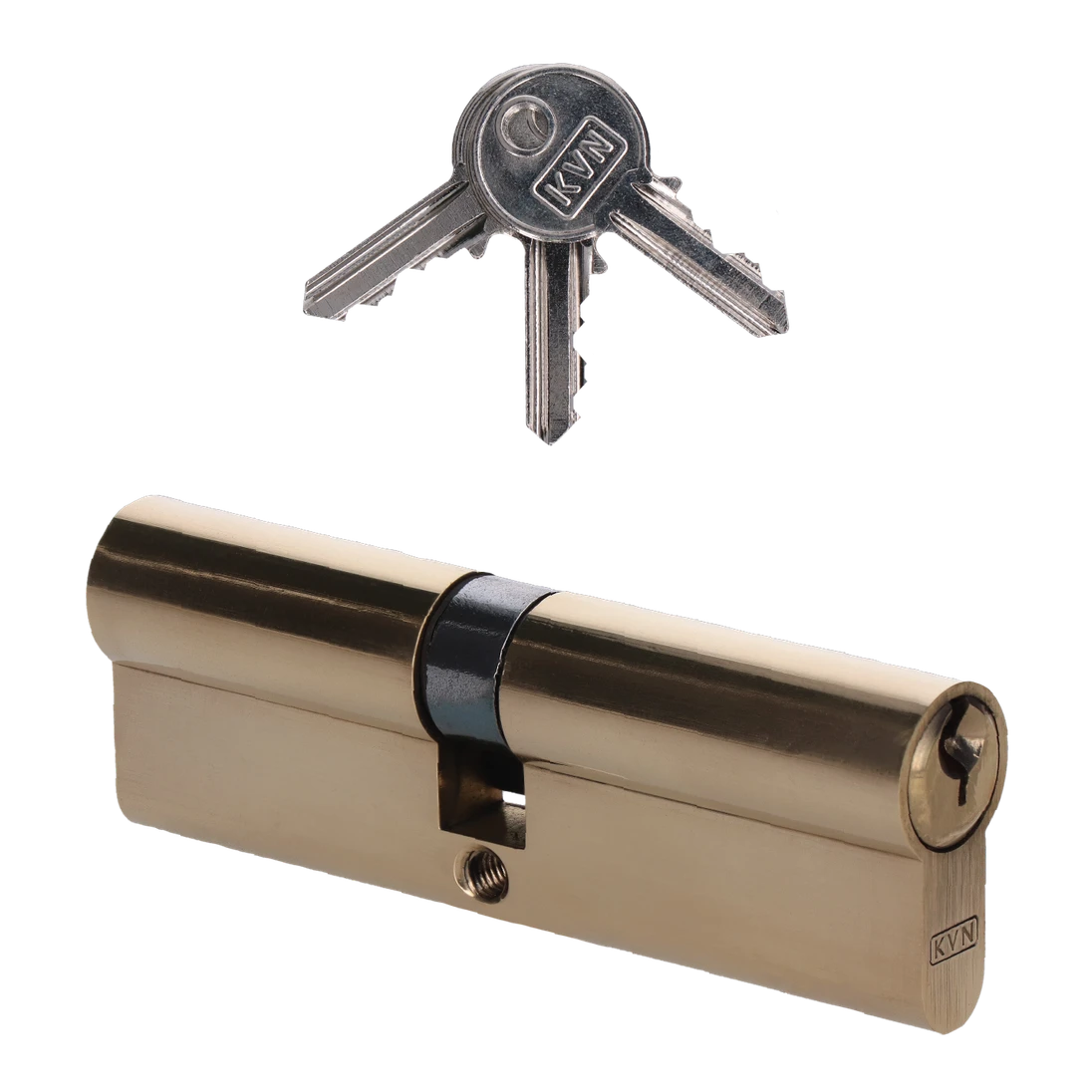 Cylindrická vložka EURO 45/50 mm, mosadzná, 3 kľúče