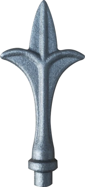 VÝPRODEJ: Špic, 123x58mm, podstavec ø 12mm - slide 1