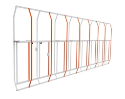 803XA-0350 závesná podpera hliník, 1300 x 1720 mm
