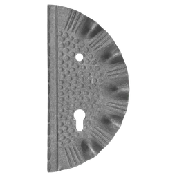 Štít 275x130x3mm, pravý, pro zámek ZM90/80