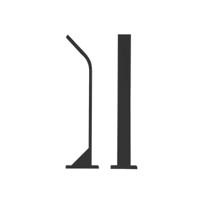 Venkovní LED osvětlení STIK S UP, barva RAL7016, H-404mm - slide 0