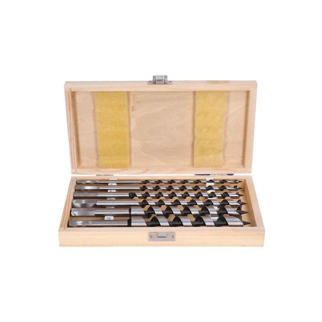 Sada skrutkovicových vrtákov do dreva 6 dielna