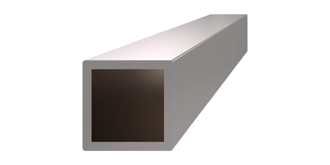 Profil 15 x 15 x 1,5 x 3000 mm, brúsená nerez AISI 304