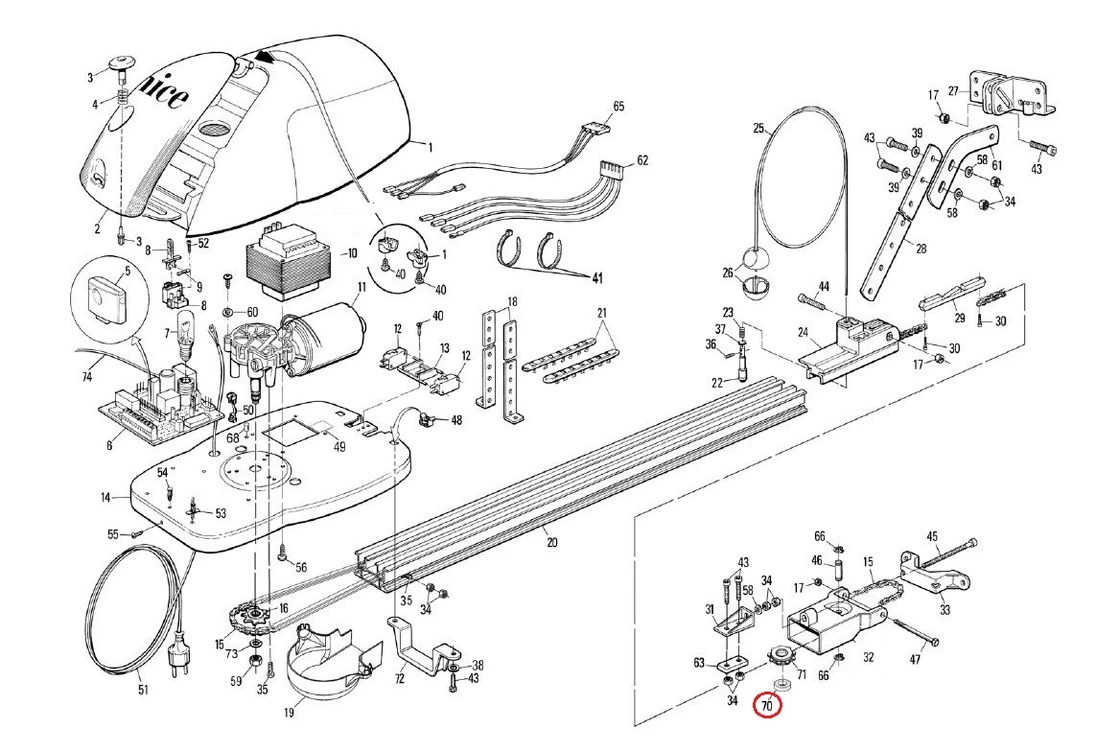 DOPRODEJ! PMCU12E.4630 ložisko pro SPIDO/ SPIN - potom jen v kitu PRSP02A