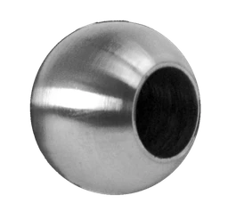 Guľa koncová ø 25 mm na trubku ø 12 mm, brúsená AISI 304