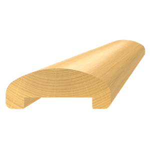 Drevený profil ø 65 x 25 x 3000 mm, buk, brúsený bez náteru - slide 0