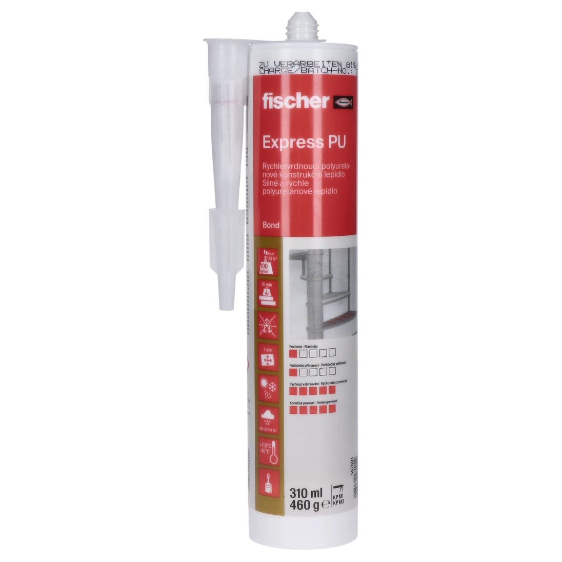 Konstrukční PU lepidlo, ideální pro rychlé a voděodolné lepení různých nesavých i porézních materiálů včetně dřeva