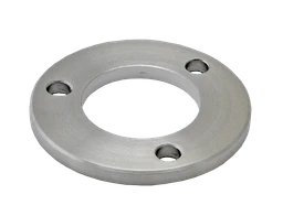 Kotvicí plotna ø 80 mm na trubku ø 42,4 mm, AISI 304