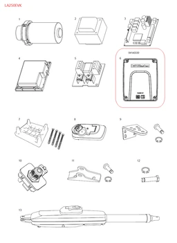 041A0330 ochranný kryt riadiacej jednotky so skrutkami
