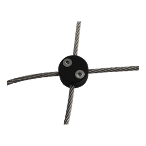 Spojka pre dve nerezové lanká ø 4 mm, materiál plast - slide 2