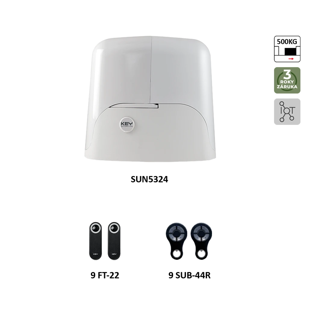 SUNKIT pro posuvnou bránu do 500kg