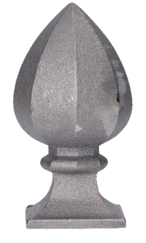 Šiška H = 130 mm, podstavec 58 x 58 mm, dutá - slide 0