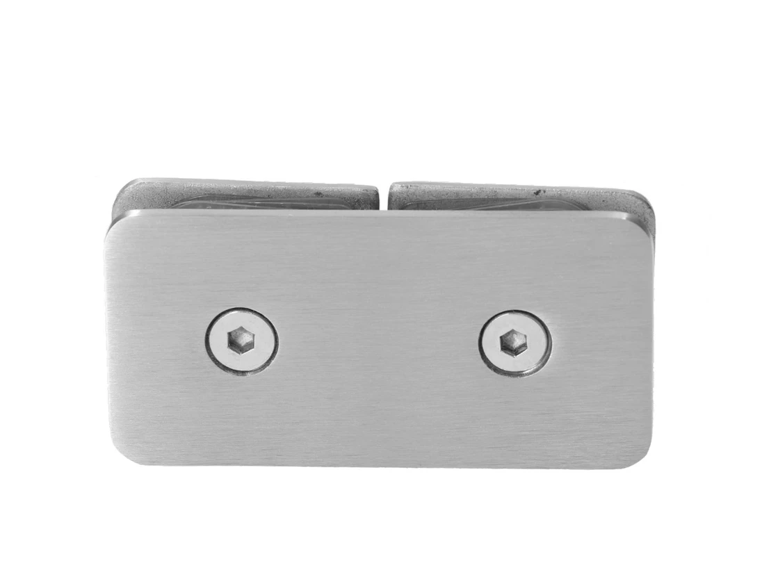 Svorka skla medzi sklá 180°, sklo 8 - 10 mm, AISI 304