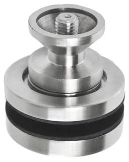Držák ø 62 mm pro spodní kotvení sloupku, AISI 304