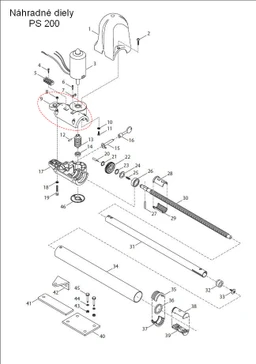570SEMPS2I kryt prevodovky, plast, vrchný-P/spodný-L