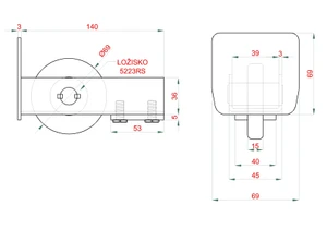 PICCOLO samonos do 200 kg/4,5 m, profil 67 x 67 x 3 mm - slide 3