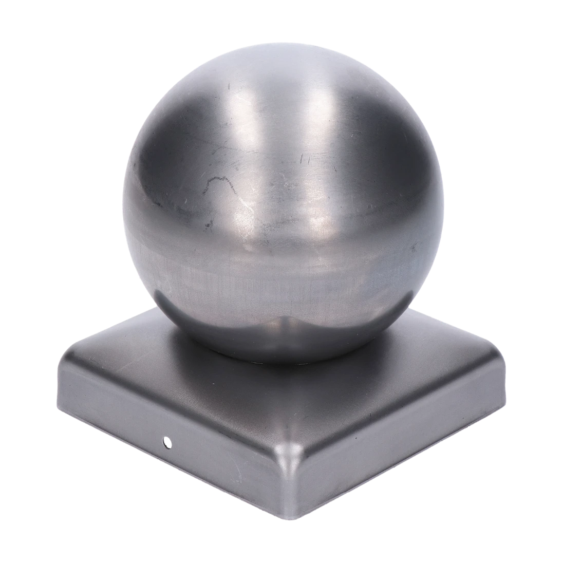 Stříška plechová 100 x 100 mm s koulí ø 100 mm