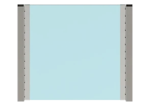 Kotvící profil, sklo 12 - 22 mm, vrchní kotvení, L = 5 m - slide 5