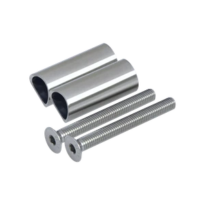 Prechod medzi stĺpom ø 33,7 mm a platňou, L = 45 mm - slide 0