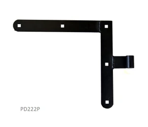 Kovanie 250 x 290 mm, pre čap ø 14 mm, čierny lak, pravé - slide 0