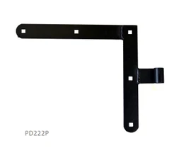 Kovanie 250 x 290 mm, pre čap ø 14 mm, čierny lak, pravé