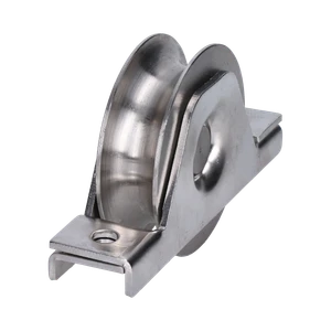 Vodiaca kladka ø 78 mm pre zapustenie do jokla, AISI 304 - slide 0