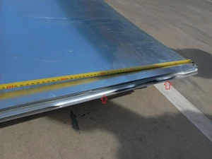 2 třída Plech pozinkovaný ocelový 3000 x 1500 x 1,2 mm - slide 1