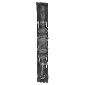 Úchyt kovaný 280 x 90 mm, odsadenie 61 mm, bez úpravy - slide 2