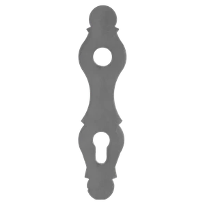 Štít s otvormi 210 x 52 x 3 mm, rozteč 90 mm, otvor ø 20 mm - slide 0