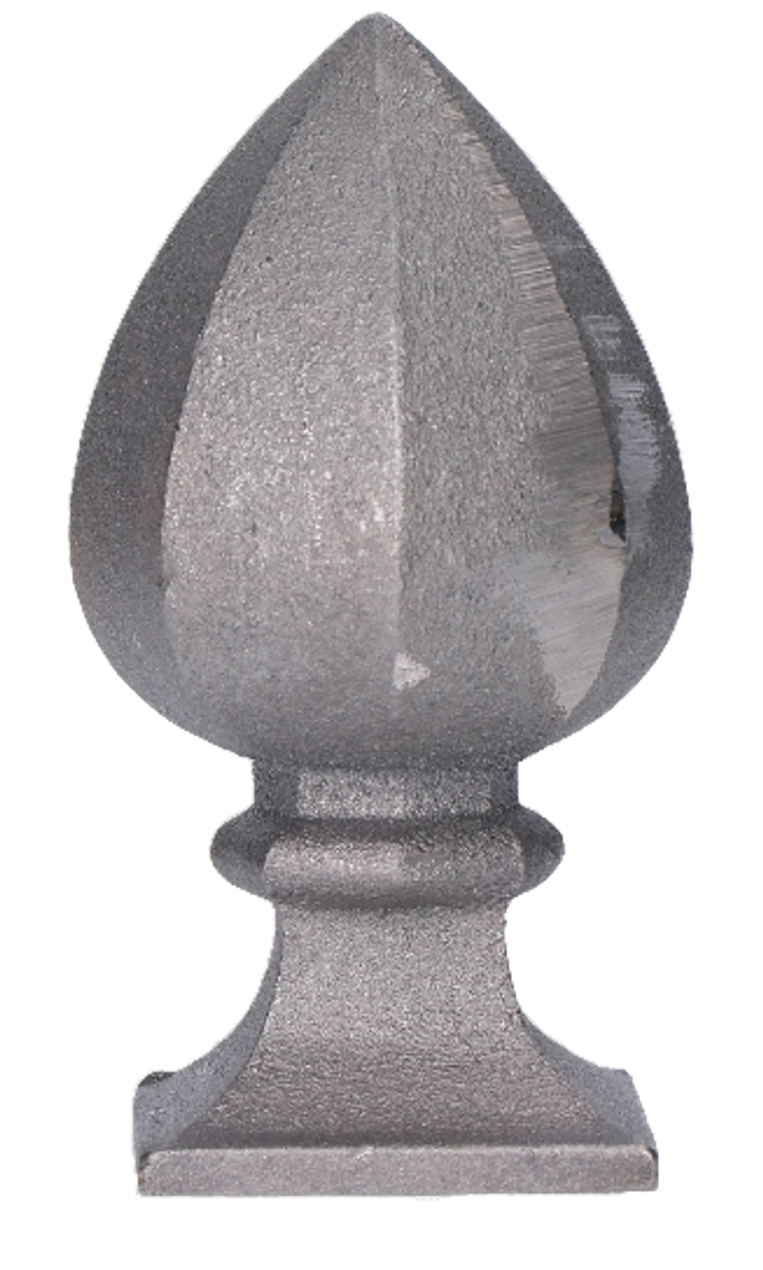 Šiška H = 130 mm, podstavec 58 x 58 mm, dutá