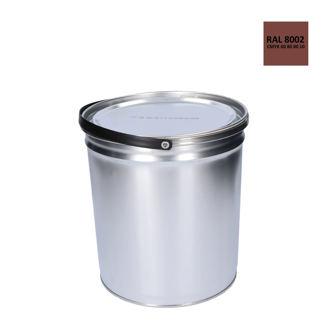 Barva antikorozní polomatná na zinek 5 kg jasno-hnědá