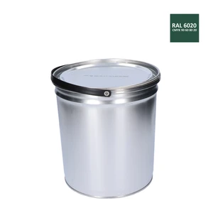 Farba antikorózna polomatná na zinok 5 kg chromová zelená - slide 0
