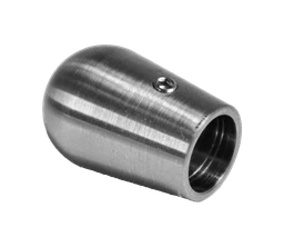 Ukončenie ø 20 mm na trubku ø 12 mm, brúsená AISI 304