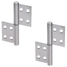 Pánty, nosnosť: 70 kg, brúsená nerez AISI 304