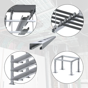 Dierovaný C profil, 41 x 21 x 1,5 x 3000 mm, pozinkovaný - slide 2