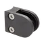Svorka skla na trubku ø 42,4 mm, AISI 304, PVD - čierna